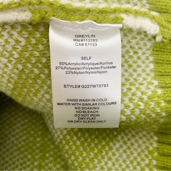 Greylin Harris Intarsia Knit Sweater Size XS - Picture 7 of 9